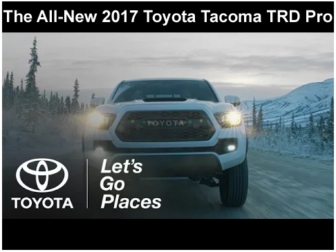2017 TRD Pro Tacoma Video