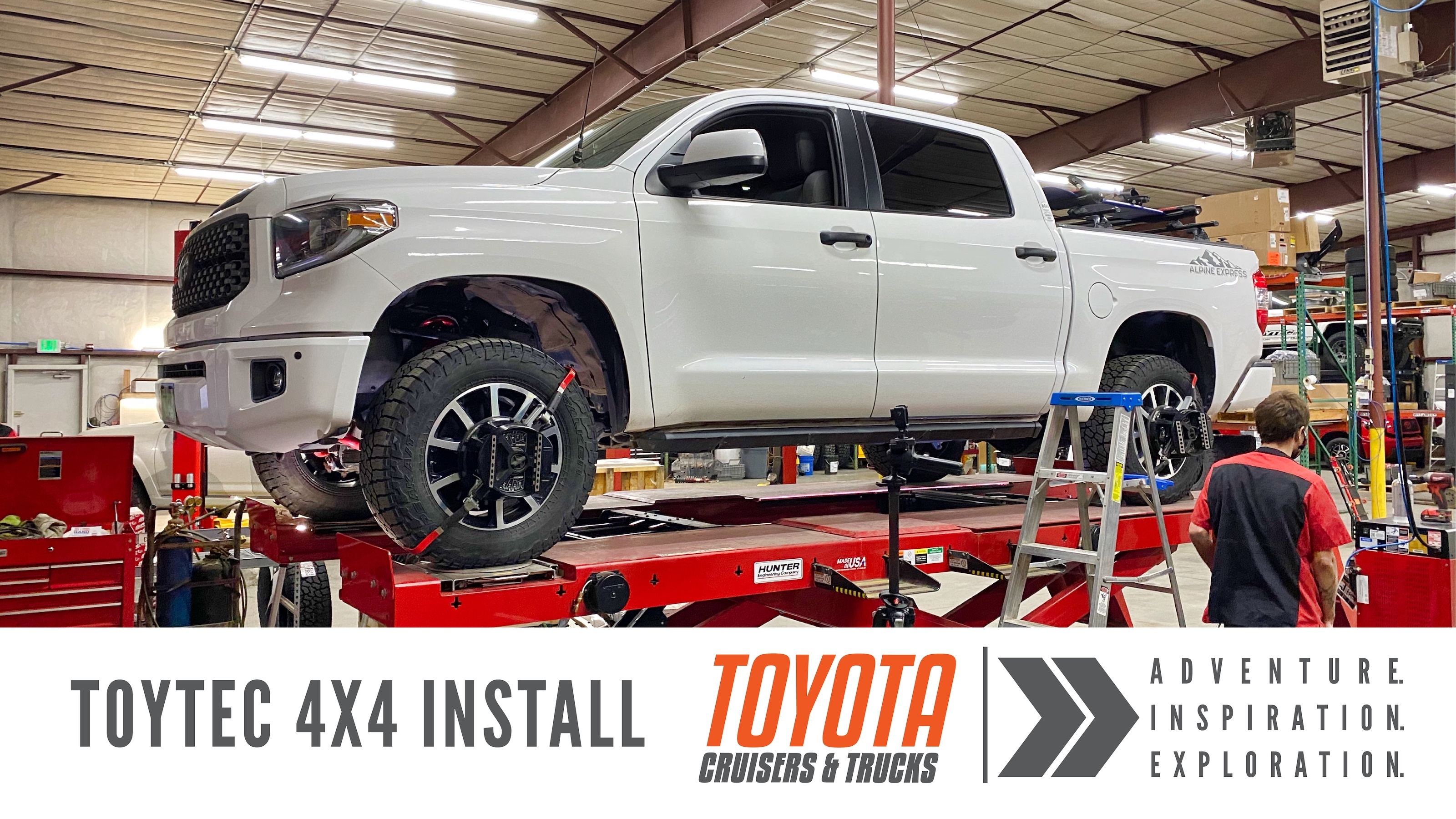 Install Day At Toytec 4x4 For The