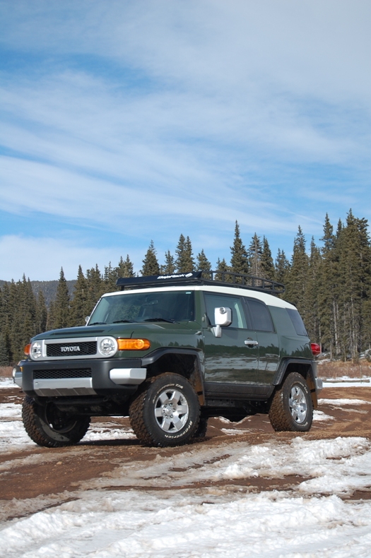 Ready to Run! The 2010 Army Green FJ Cruiser