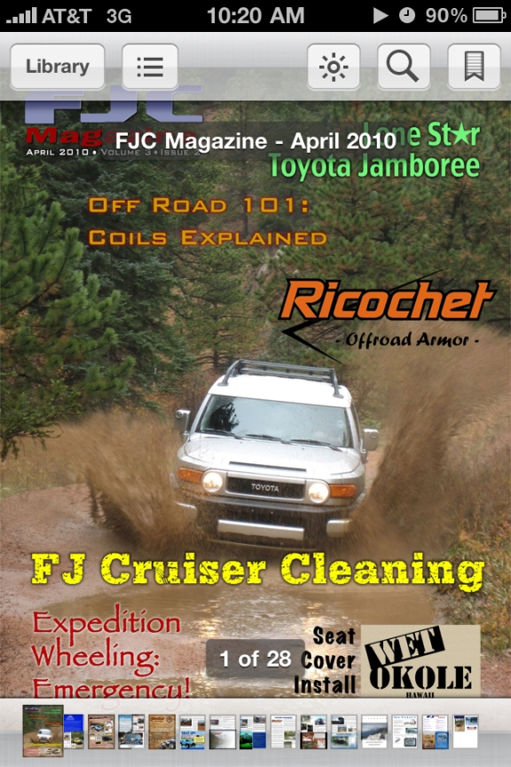 FJC Magazine now on the iPhone & iPad