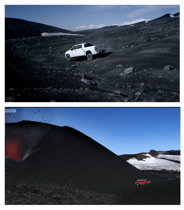 Toyota Trucks and Volcanos (TRD Pro + Hilux)
