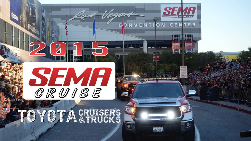 2015 SEMA Cruise Time Lapse from Las Vegas