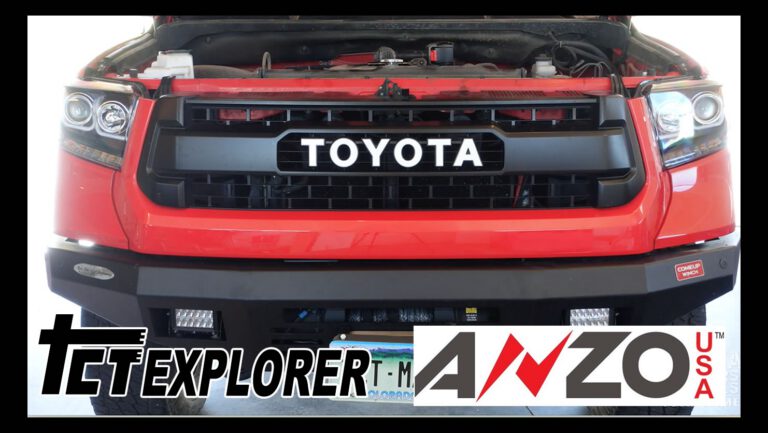 Installing ANZO USA Lights in the TCT Explorer Toyota Tundra (VIDEO)