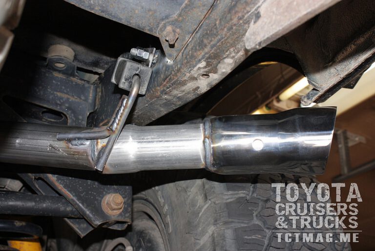 80 Series Borla Exhaust Install