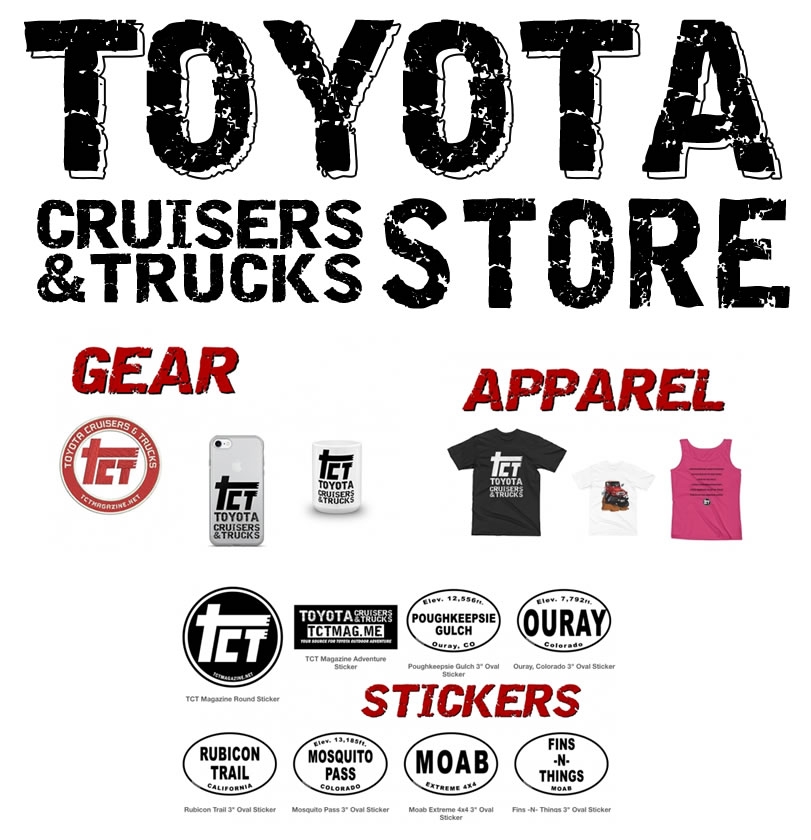 Announcing the Toyota Cruisers & Trucks Store!