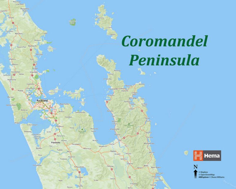 New Zealand’s Coromandel Peninsula