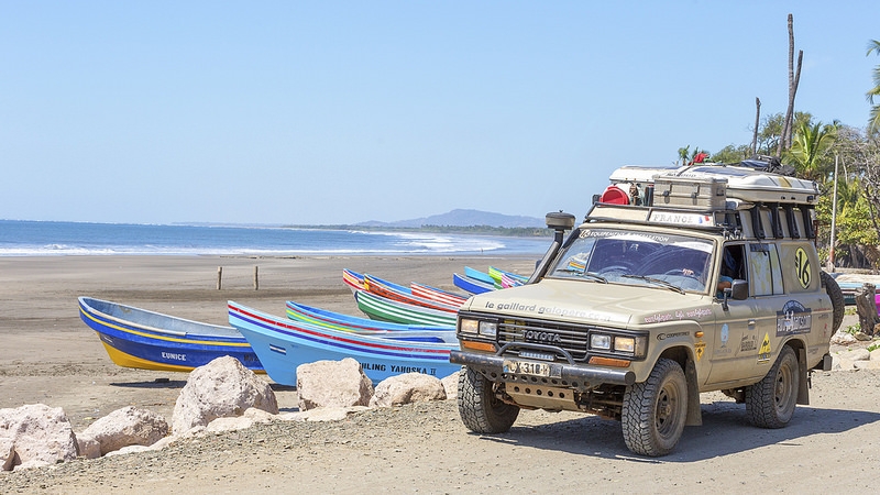 Traveling the Americas in a Toyota HJ61