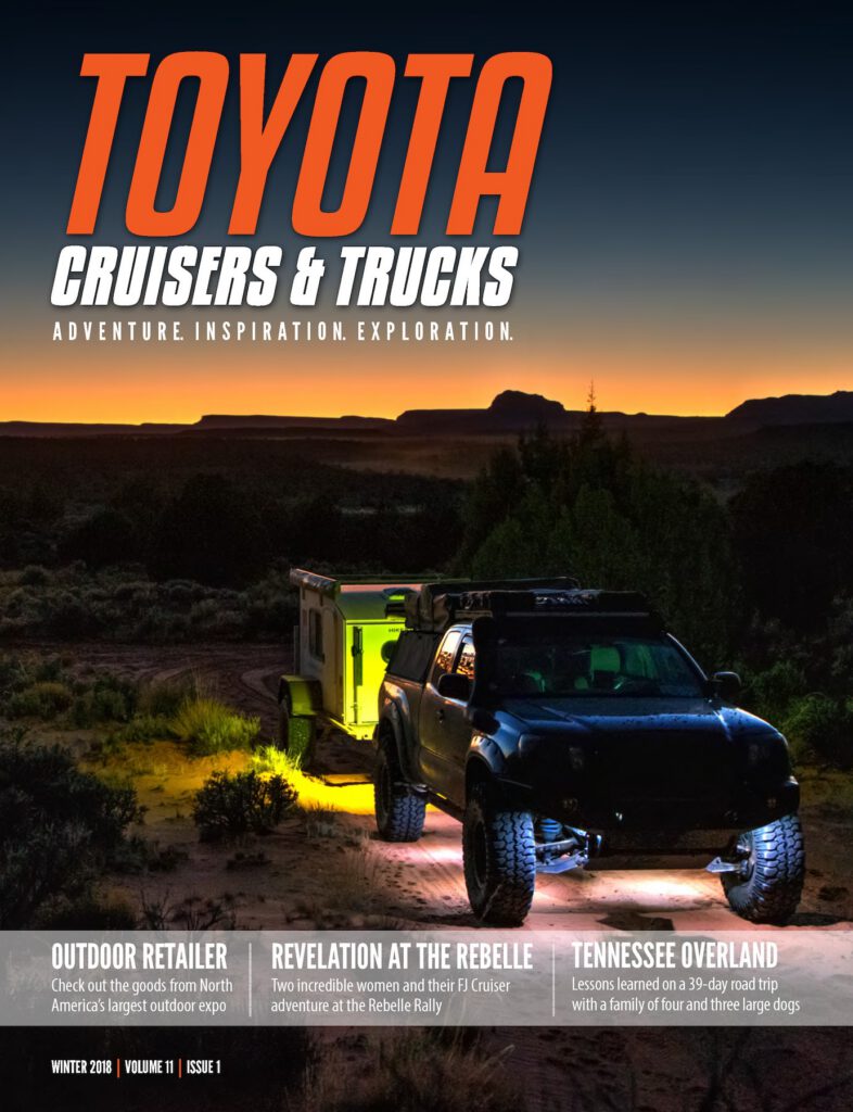 Winter 2018 | Outdoor Retailer, Hiker Trailer, 38 Day Overland Trip, Revelation at the Rebelle