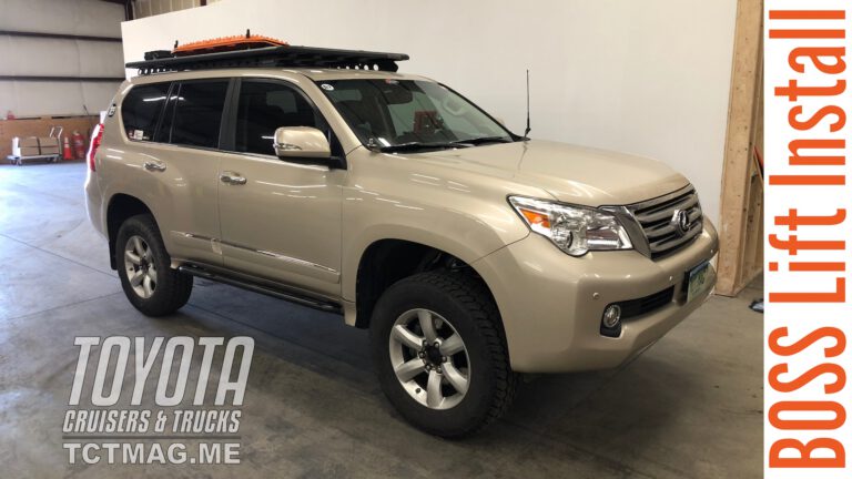 Project GX-460 Toytec BOSS Lift Kit with SPC UCAs