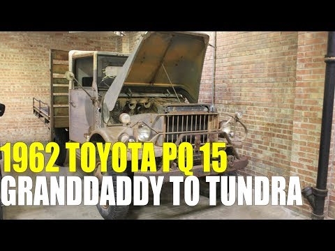 Q Series 1962 Toyota Full Size Truck (Pickup Plus SUV Talk)