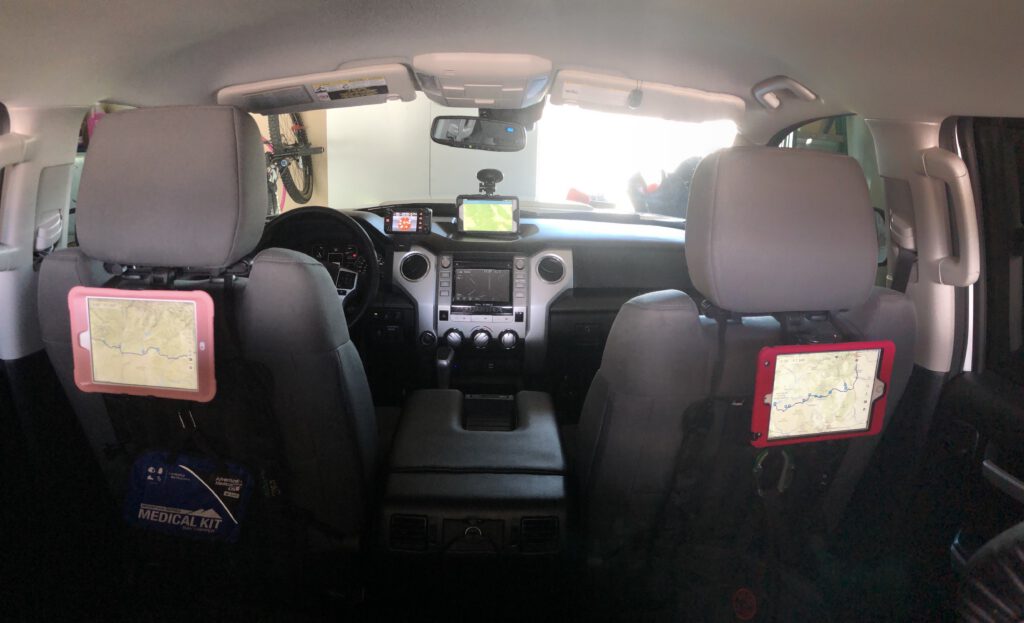 2018 Tundra Interior Storage