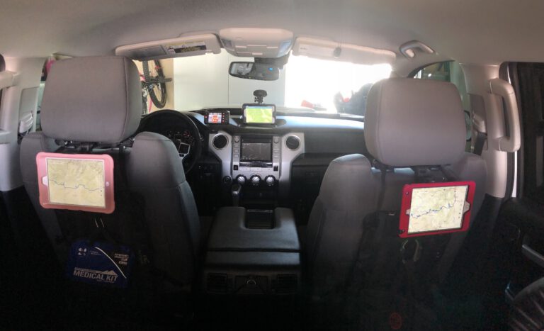 2018 Tundra Interior Storage