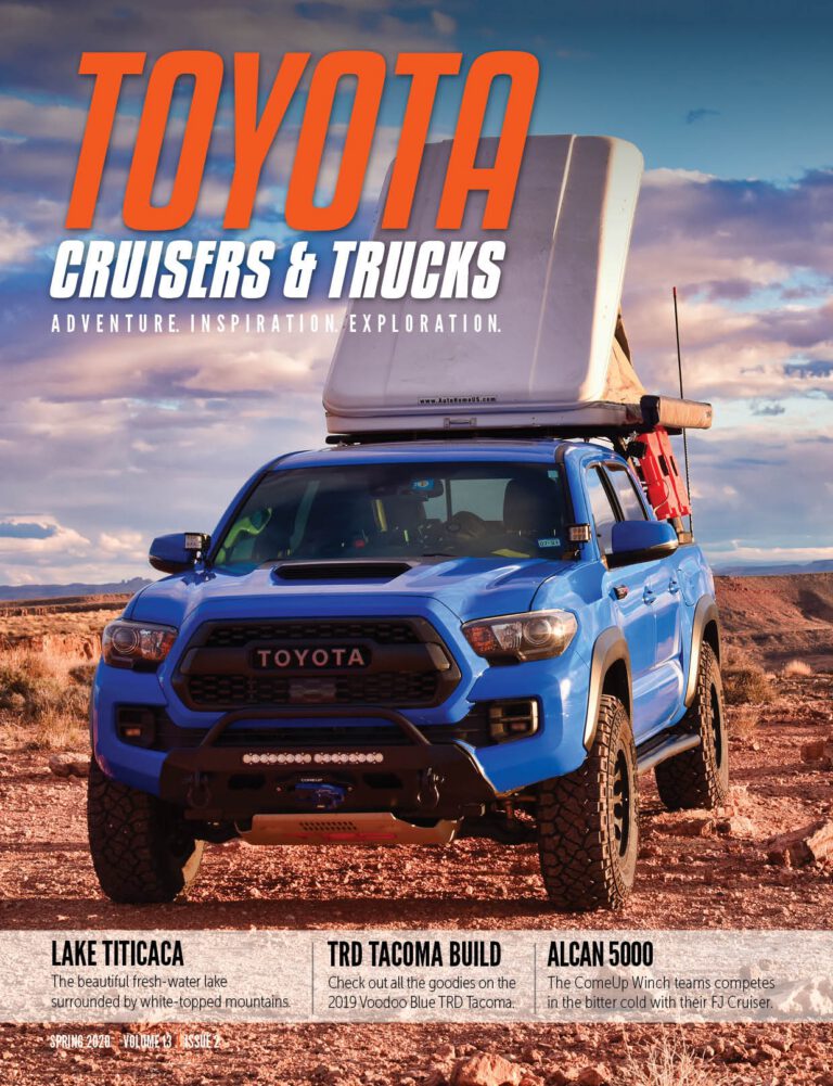 Spring 2020 | TRD Pro Tacoma, Peru, Journey to Rebelle, Bhutan, Alcan Rally!