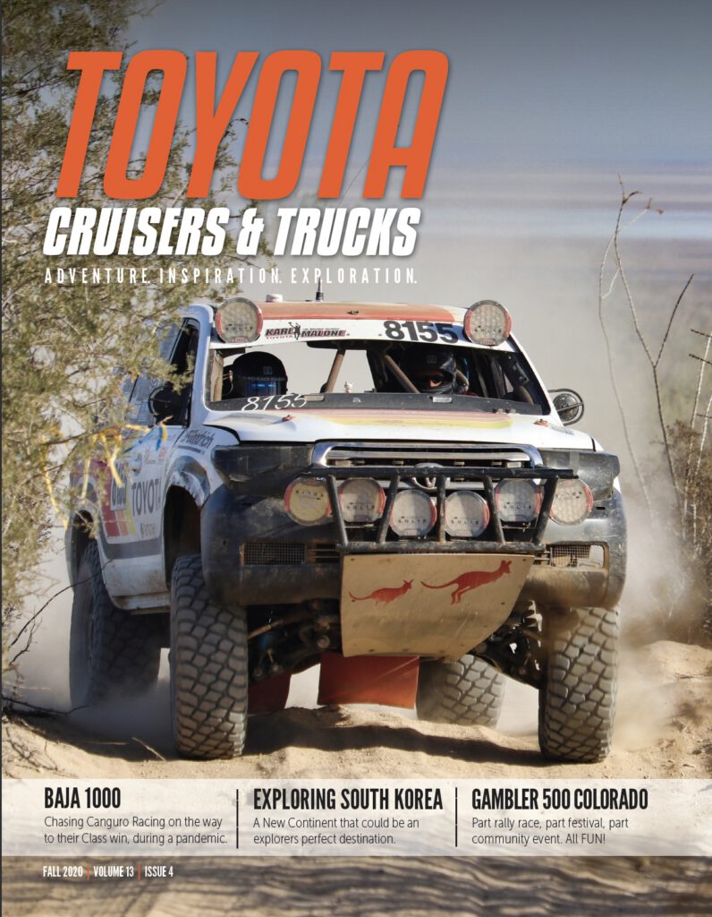 Fall 2020 | SEMA 360, Baja 1000, Gambler 500, South Korea!