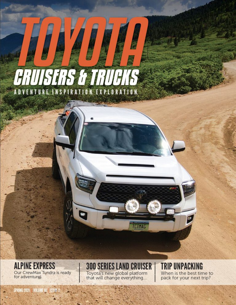 Spring 2021 | AlpineExpress Tundra, BaseCamp Trailer, Rimrocker Trail, LC 300, 2022 Tundra