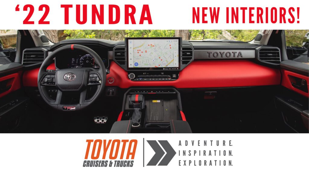 2022 Toyota Tundra Interior & Infotainment