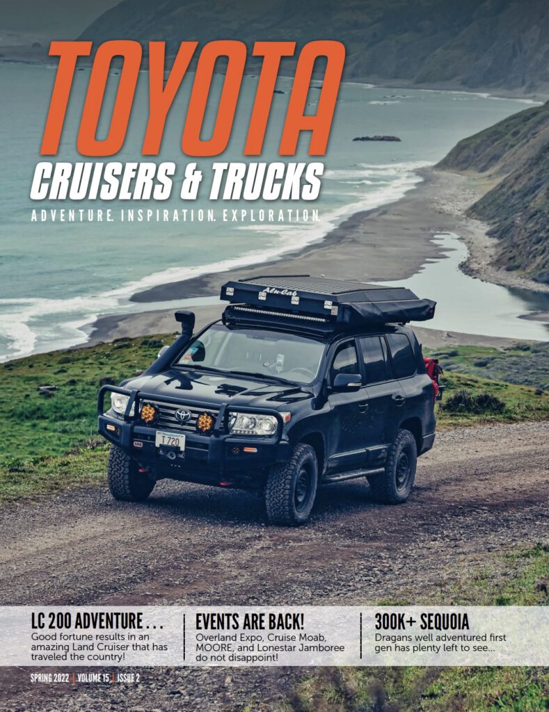 Spring 2022 | LC 200 Adventure, 300k Sequoia, Electric Land Cruiser, and Events are Back!